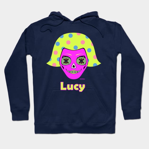 Lucy--  Hot Pink Hoodie by patrou